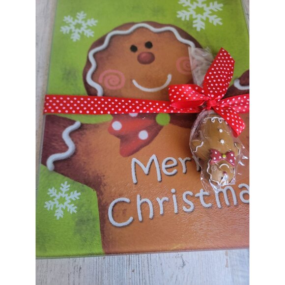 Charcuterie board Gingerbread Merry Christmas kitchen accessories - Picture 2 of 6